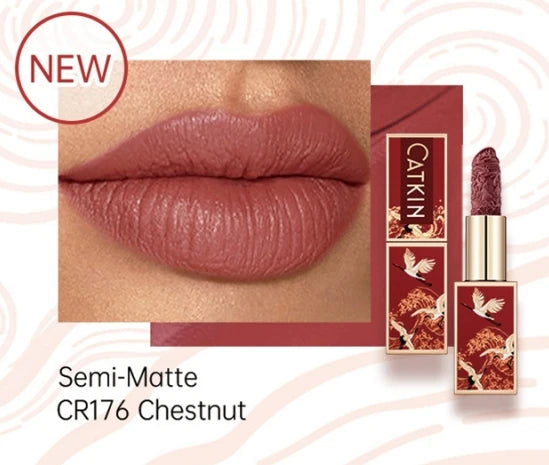 CATKIN Velvet Matte Lipstick – Long Lasting, Hydrating, Smooth & Creamy Texture - Lylamor.com