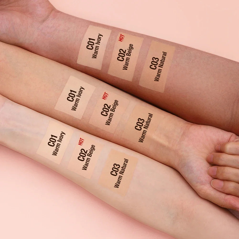 O.TWO.O Liquid Foundation Cream SPF30 High Coverage Waterproof Makeup Base - Lylamor.com