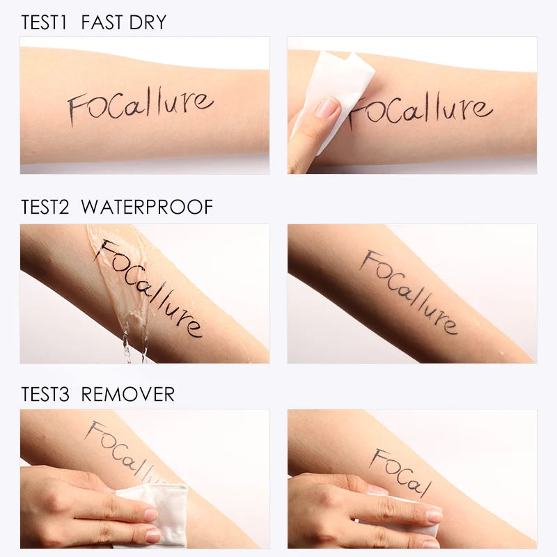 FOCALLURE Liquid Eyeliner Pen – Long Lasting, Waterproof & Quick Drying - Lylamor.com
