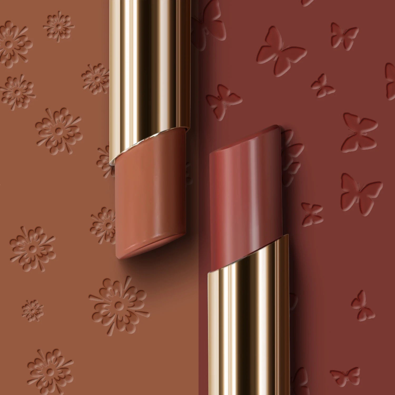 CHARMACY 8 Color Nude Matte Velvet Lipstick – Long Lasting Moisturizing Lip Makeup for Women - Lylamor.com