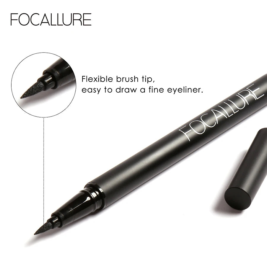 FOCALLURE Liquid Eyeliner Pen – Long Lasting, Waterproof & Quick Drying - Lylamor.com