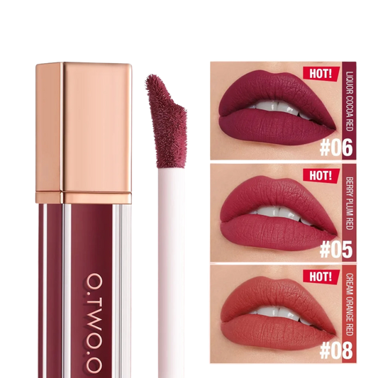 Liquid Matte Lipstick – 12 Colors Waterproof Long-Lasting Lip Glaze