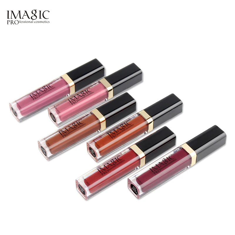 IMAGIC Matte Lip Gloss – Long Lasting Waterproof Liquid Lipstick 24H Wear - Lylamor.com