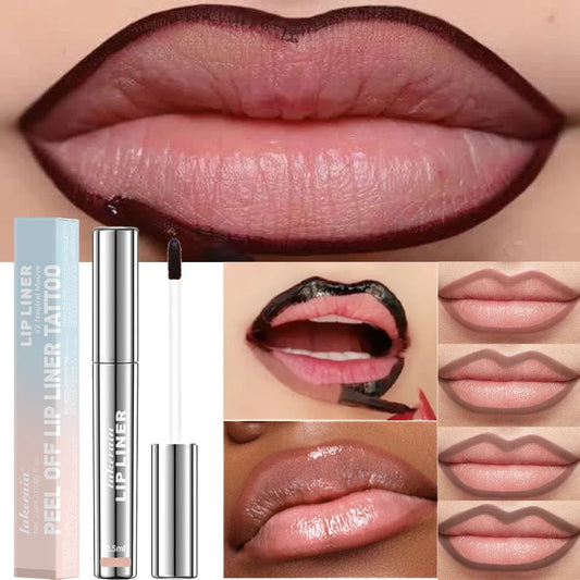 Waterproof Peel-Off Lip Liner & Lip Gloss – Long-Lasting Lip Tint, Tear-Off Lip Stain - Lylamor.com