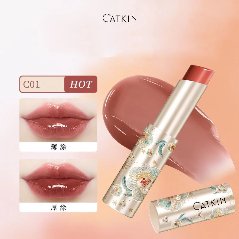 Catkin Water Color Lipstick – Moisturizing Lip Gloss, Plumper & Shine Finish - Lylamor.com