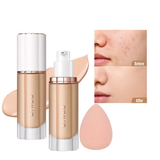 Full Coverage Matte Foundation | Waterproof, Brightening & SPF30