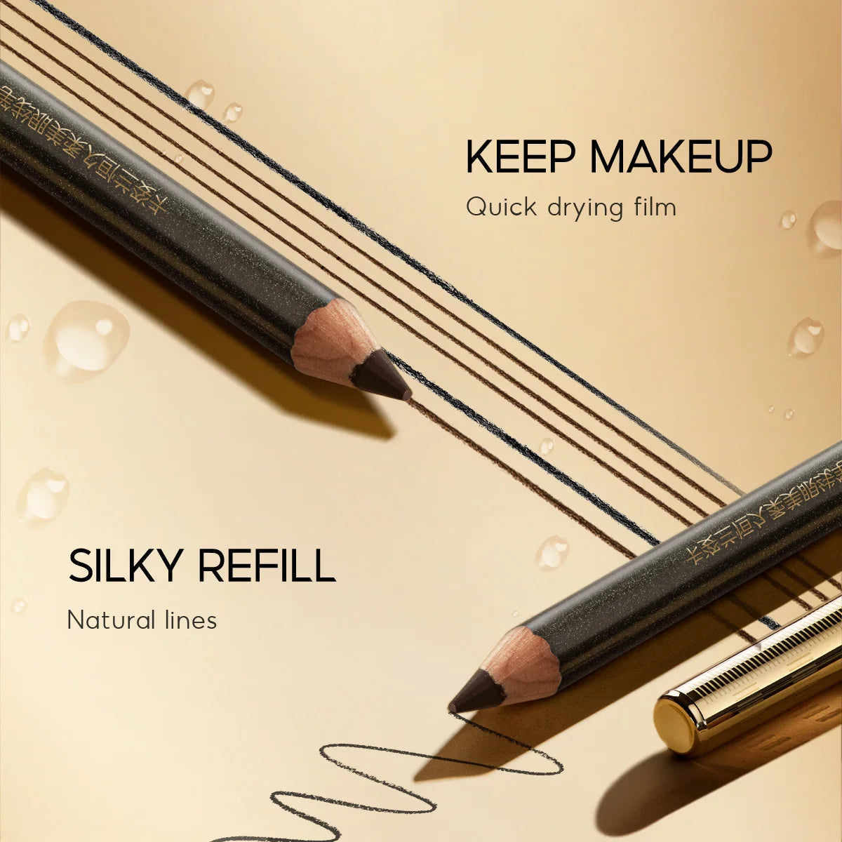 CARSLAN Long-Lasting Eyeliner Pencil – Waterproof & Smudge-Proof - Lylamor.com