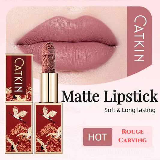 CATKIN Velvet Matte Lipstick – Long Lasting, Hydrating, Smooth & Creamy Texture - Lylamor.com