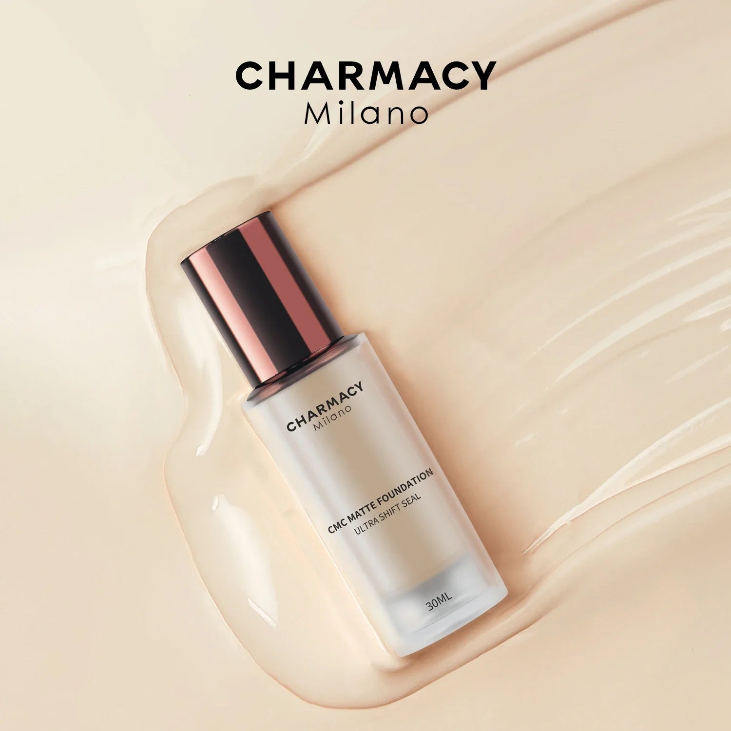 CHARMACY High Coverage Matte Foundation Cream – Professional Long Lasting Makeup Base - Lylamor.com