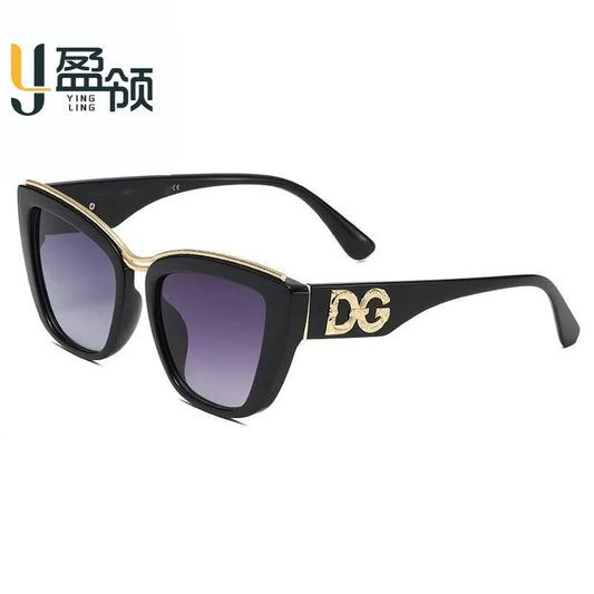 Hot Selling Large Frame European And American Style Women'S Sunglasses Advanced Sense Retro Sunglasses Woman Gifts Wholesale