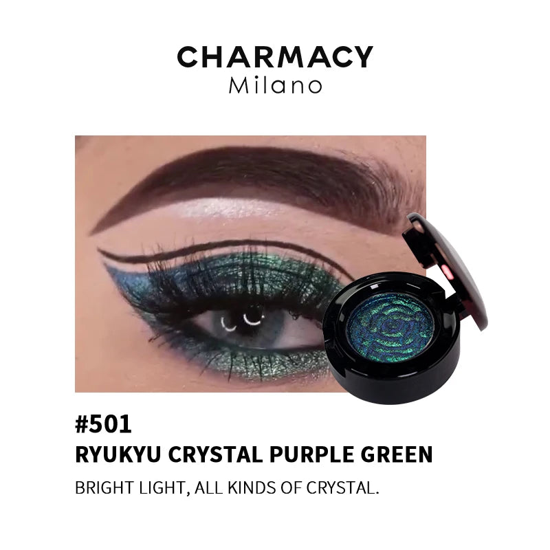 CHARMACY 6 Colors Glitter Chameleon Eyeshadow – Long Lasting Waterproof Shimmer for Women - Lylamor.com