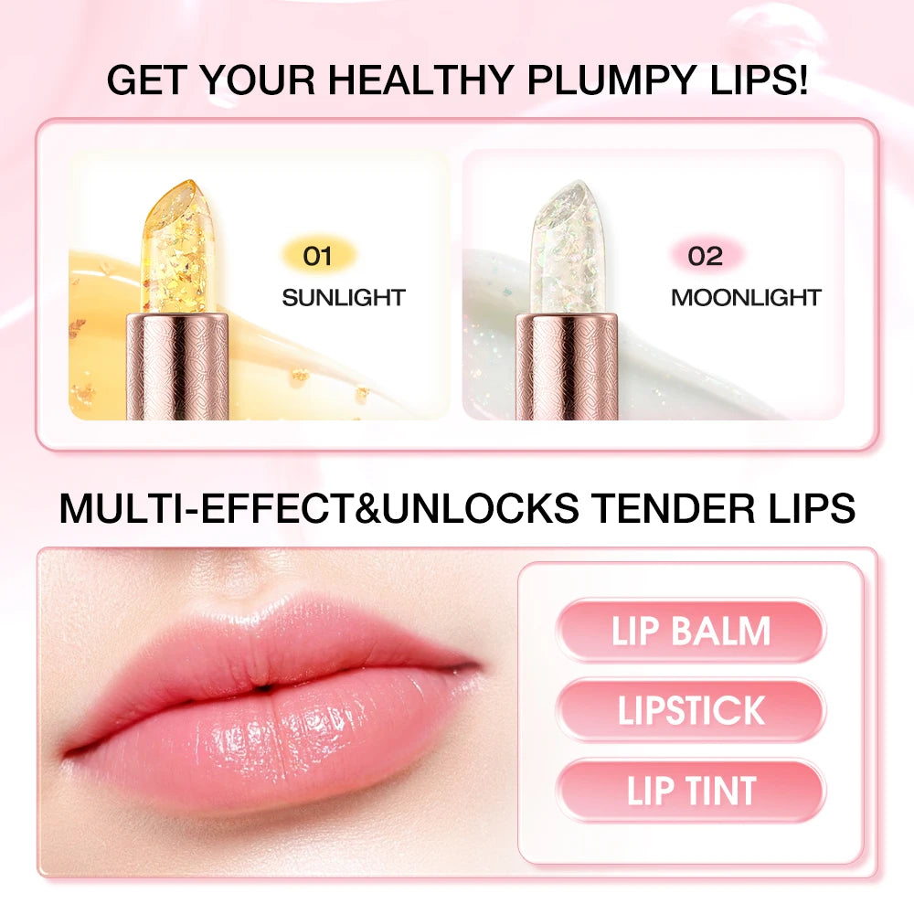 O.TWO.O Color Changing Lipstick – 3-in-1 Lip Balm, Lip Gloss & Long Lasting Lip Tint - Lylamor.com