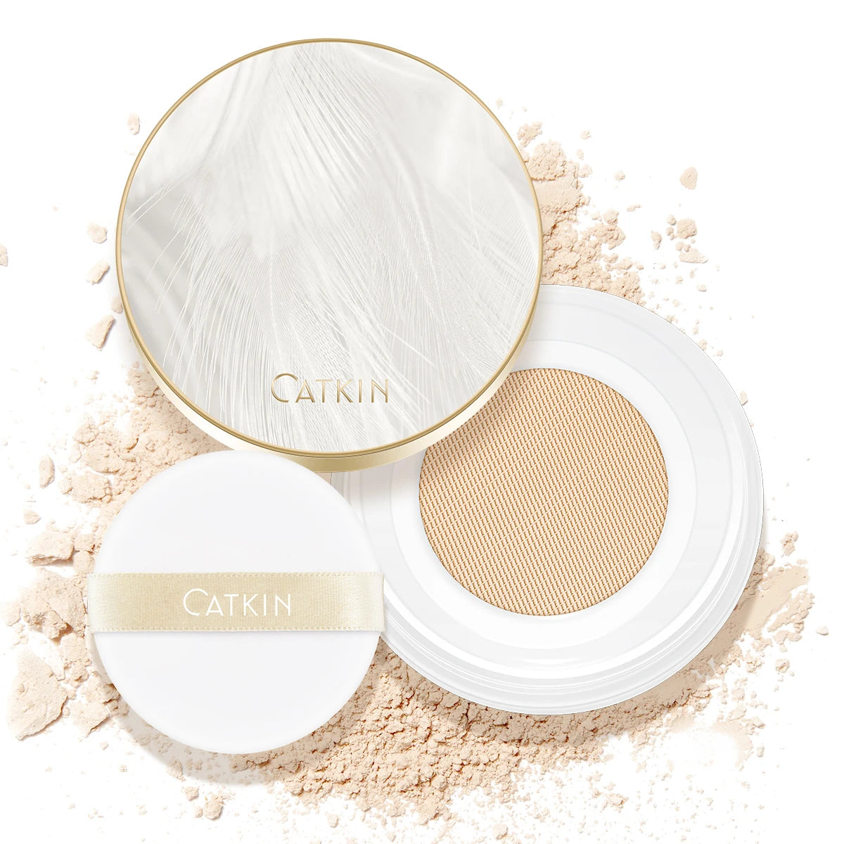 CATKIN Chic Luxury Loose Powder – Matte Setting Powder for Oil Control &amp; Long-Lasting Finish - Lylamor.com