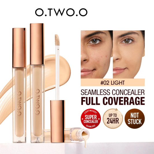 O.TWO.O Concealer Matte Lightweight Waterproof Full Coverage Makeup Base - Lylamor.com