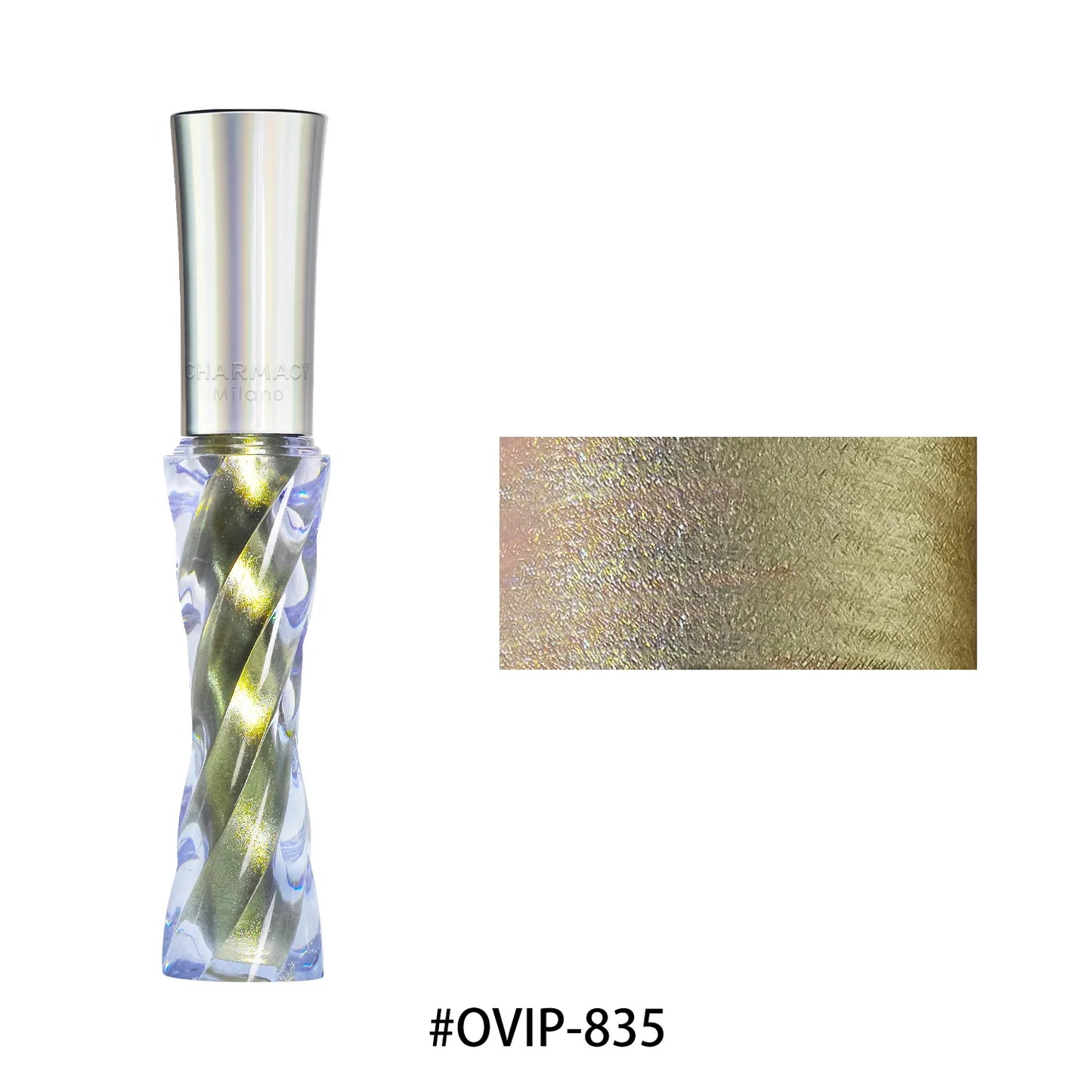 CHARMACY Glitter Liquid Eyeshadow – 40 Duochrome Colors, Long-lasting Shimmer & Metallic Finish - Lylamor.com