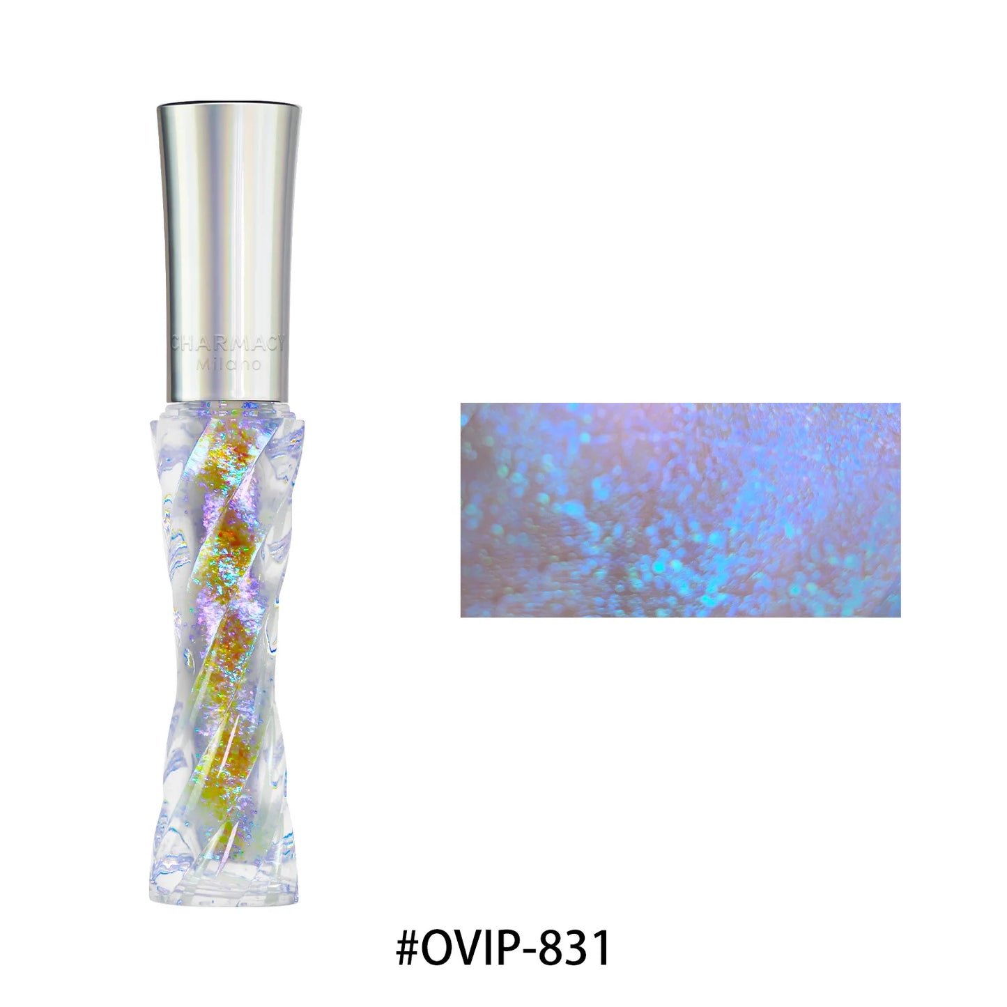 CHARMACY Glitter Liquid Eyeshadow – 40 Duochrome Colors, Long-lasting Shimmer & Metallic Finish - Lylamor.com