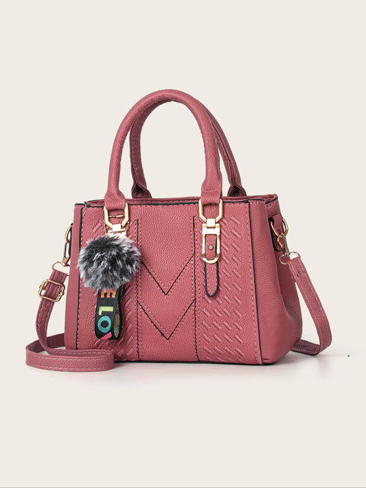 Embroidered Large Capacity Crossbody Bag – Stylish Women’s Casual Handbag for Everyday Use