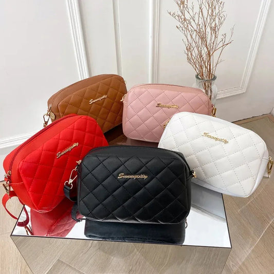Tassel Embroidered Messenger Bag – Stylish Crossbody Shoulder Bag for Women