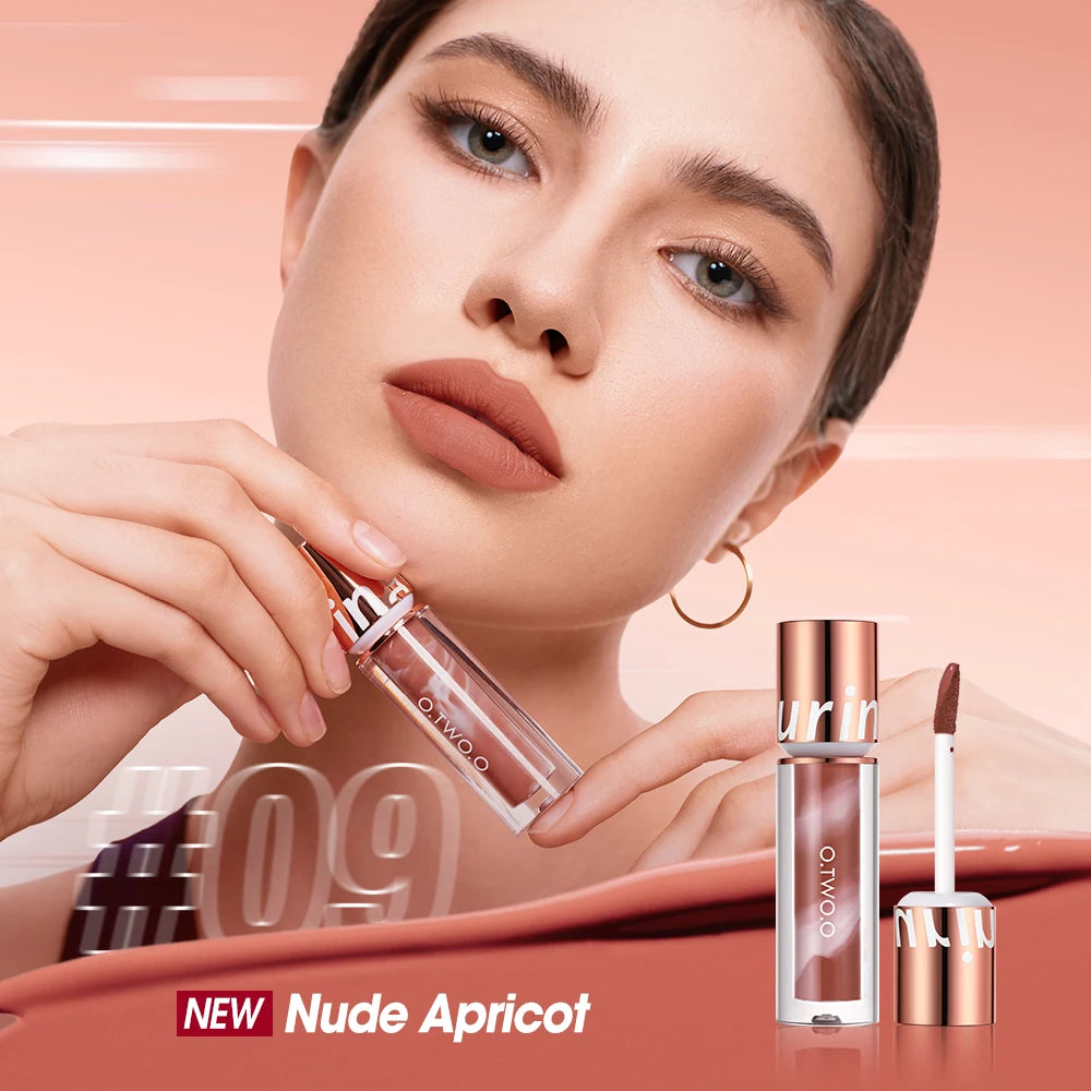O.TWO.O Velvet Matte Liquid Lipstick – Waterproof Non-Stick Long Lasting Lip Tint - Lylamor.com