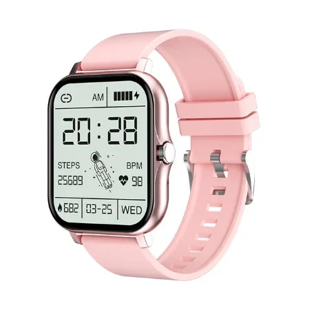 Montre connectée Bluetooth 1,83" – Assistant vocal et suivi d'activité