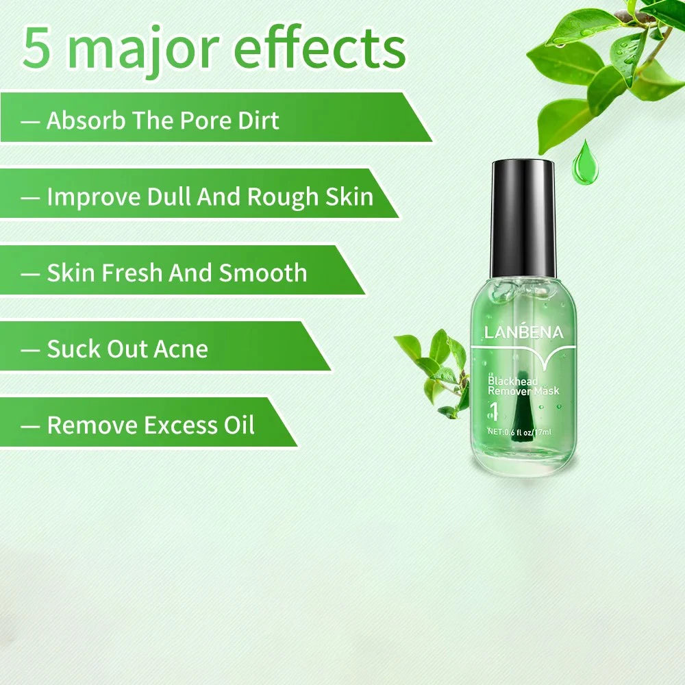 LANBENA Blackhead Remover Serum – Deep Cleansing Pore Minimizing Acne Treatment Essence - Lylamor.com