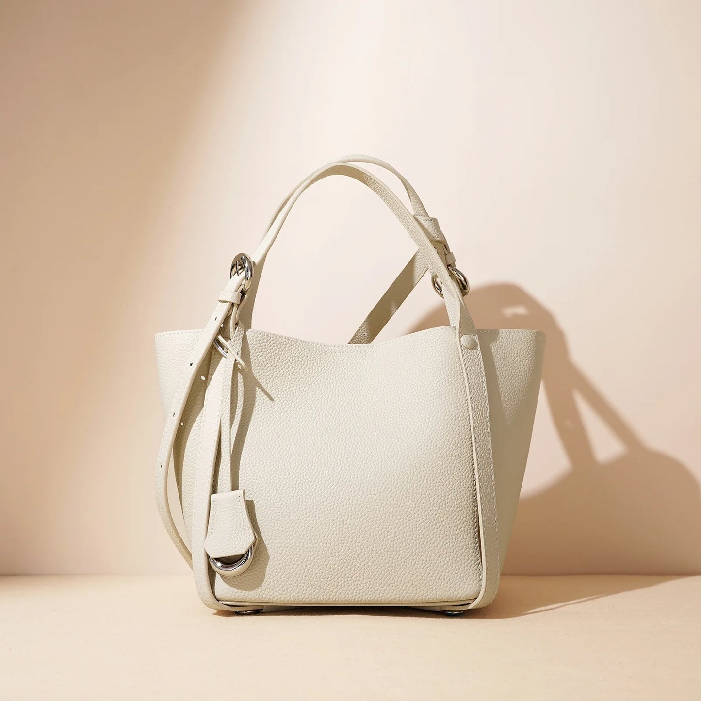 Firmranch Genuine Leather Basket Tote Handbag for Women – Fashion Casual Commuting Purse - Lylamor.com