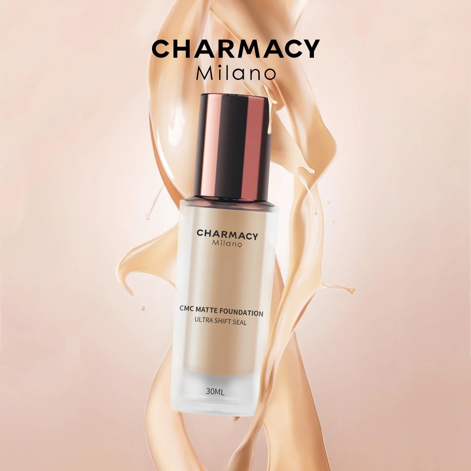 CHARMACY High Coverage Matte Foundation Cream – Professional Long Lasting Makeup Base - Lylamor.com