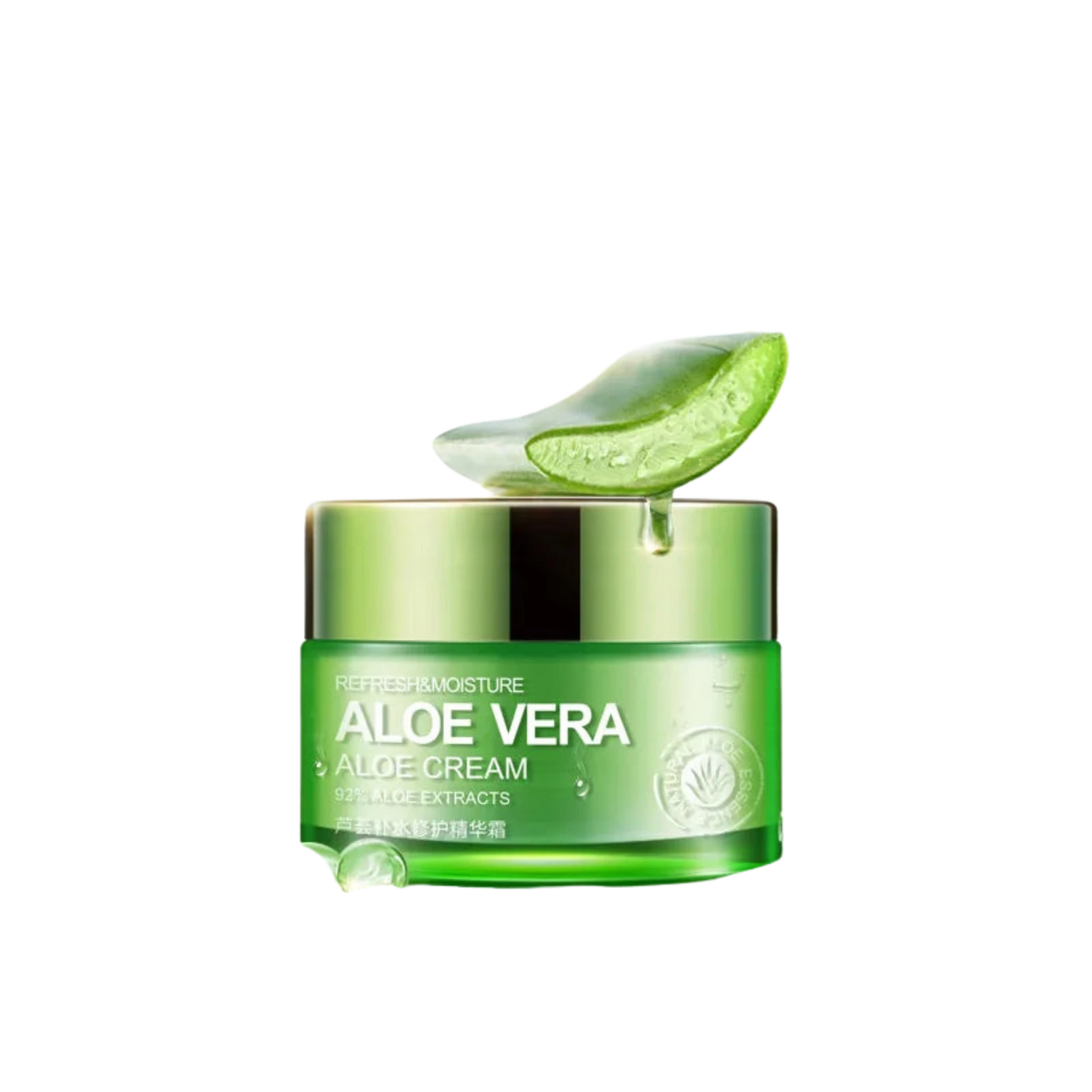 BIOAOUA 92% Aloe Vera Extract Essence Facial Cream