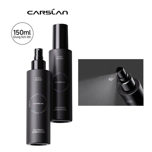 CARSLAN Black Magnet Liquid Powder Setting Spray 150ml - Lylamor.com