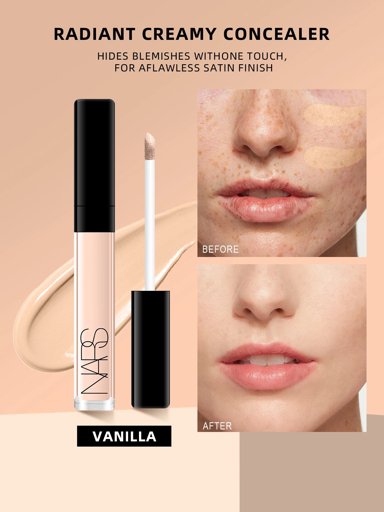 NARS Radiant Creamy Concealer – Full Coverage, Smooth & Hydrating - Lylamor.com