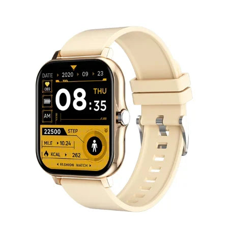 Montre connectée Bluetooth 1,83" – Assistant vocal et suivi d'activité