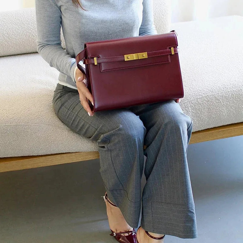 YUNFAN Luxury Retro Women's Handbag Manhattan Armpit Bag High-End Fashion Shoulder Bag - Lylamor.com