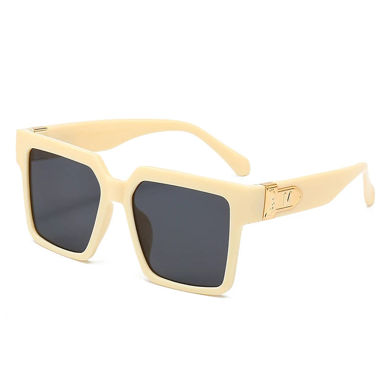 Luxury Square Oversized Sunglasses – 2025 Fashion UV400 Unisex Shades
