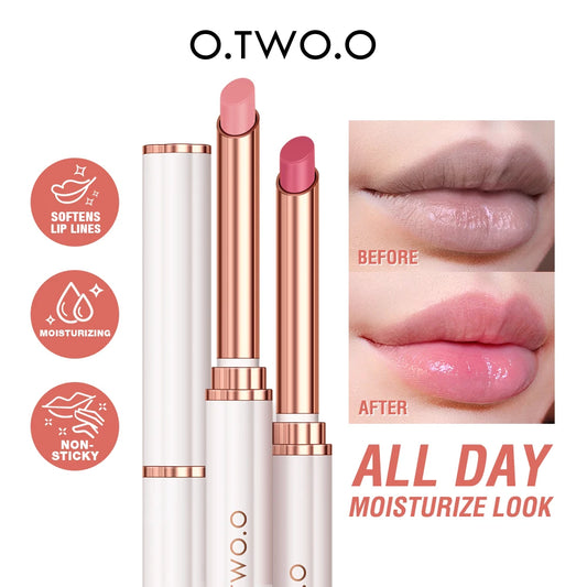O.TWO.O Ever-Changing Lip Plumper – Color Morphing, Long Lasting, Moisturizing Lip Balm with Natural Beeswax - Lylamor.com