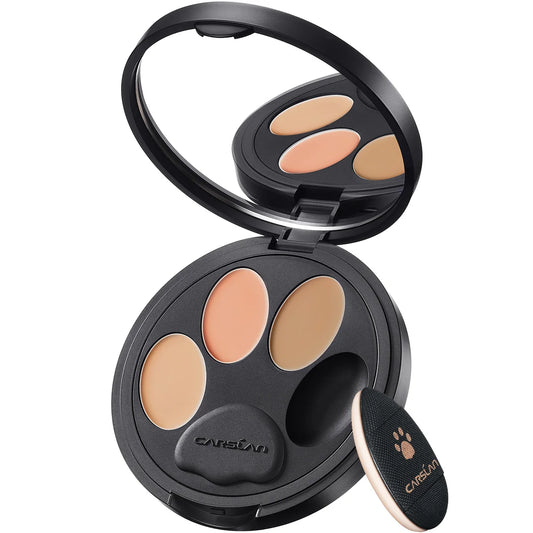 CARSLAN Flexible Tri-Color Concealer – Full Coverage Dark Circle Corrector - Lylamor.com