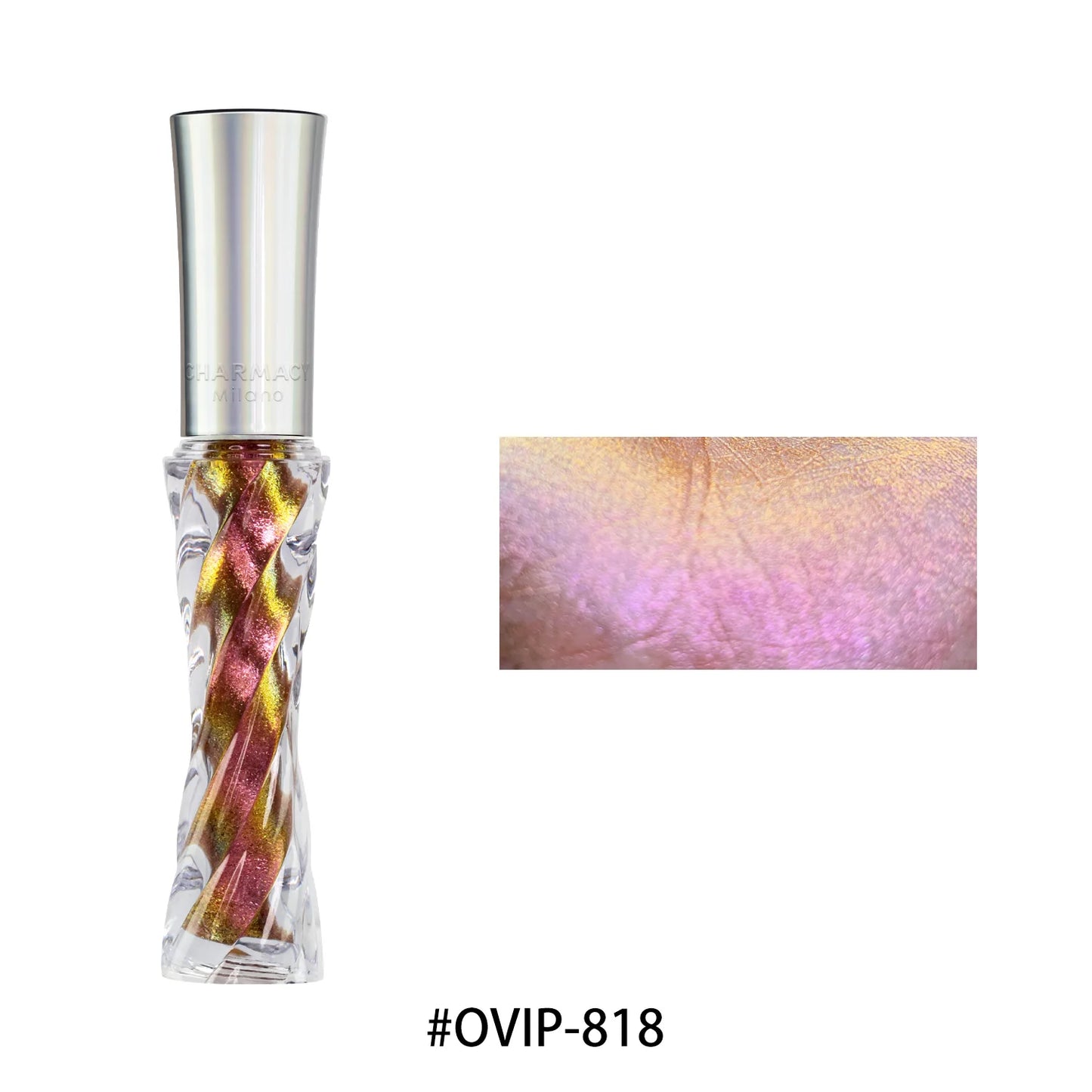 CHARMACY Glitter Liquid Eyeshadow – 40 Duochrome Colors, Long-lasting Shimmer & Metallic Finish - Lylamor.com