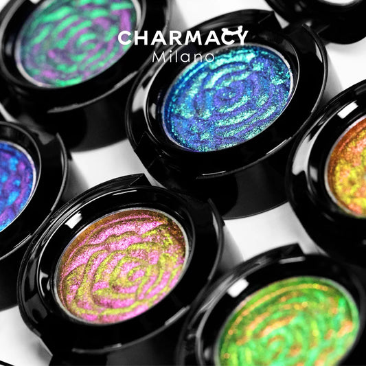 CHARMACY 6 Colors Glitter Chameleon Eyeshadow – Long Lasting Waterproof Shimmer for Women - Lylamor.com