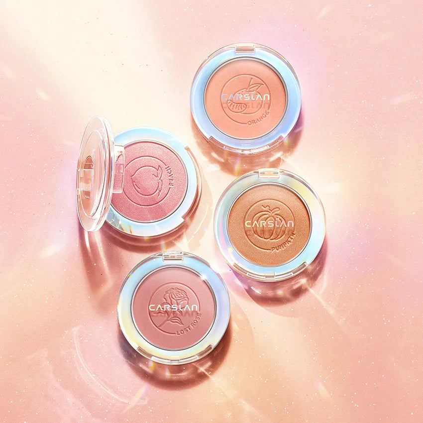 CARSLAN 6 Colors Blush Palette – Matte, Shimmer & Highlight Cheek Makeup - Lylamor.com