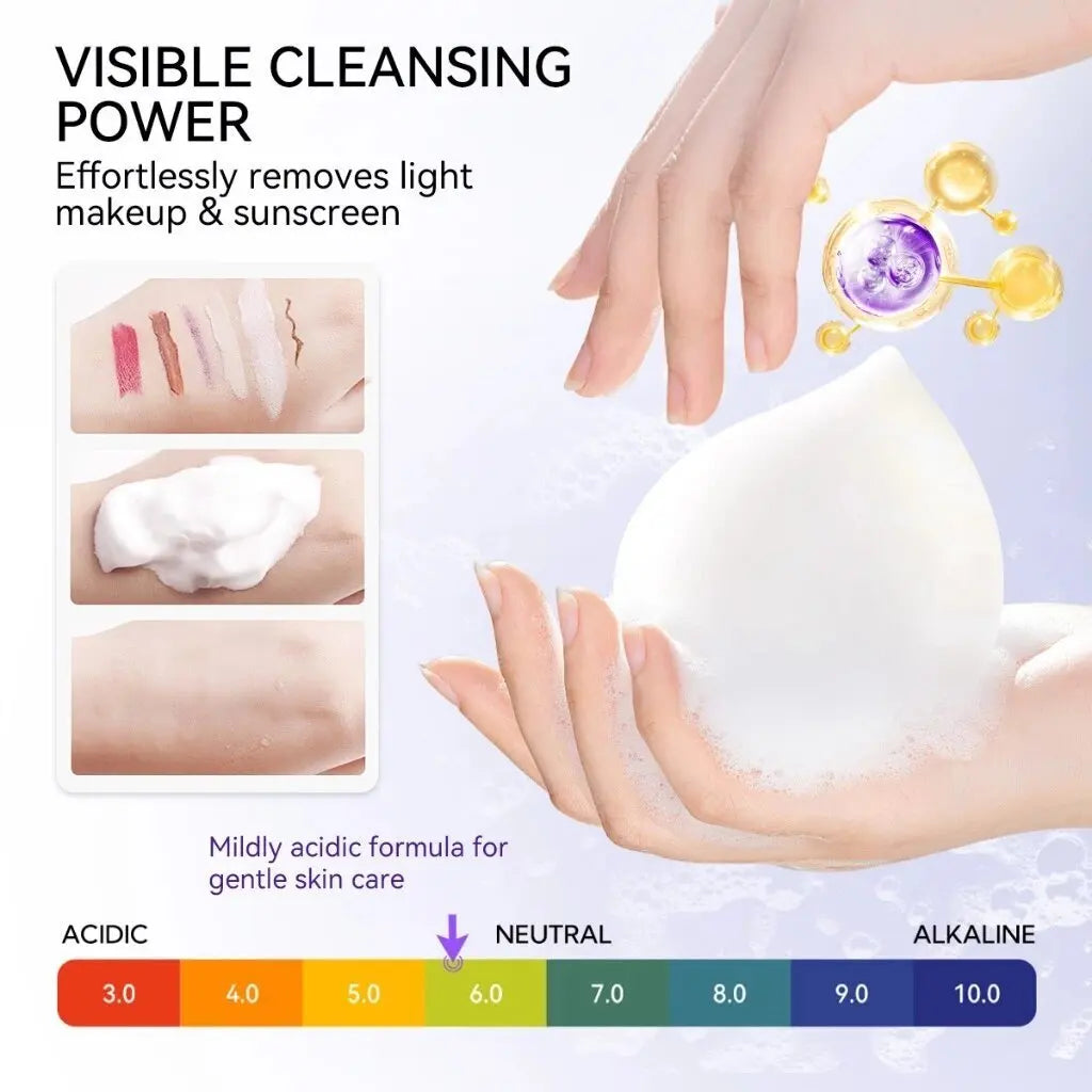LANBENA Retinol Facial Cleanser – Oil Control, Hydrating Amino Acid Foam Anti-Aging Face Wash 100g - Lylamor.com