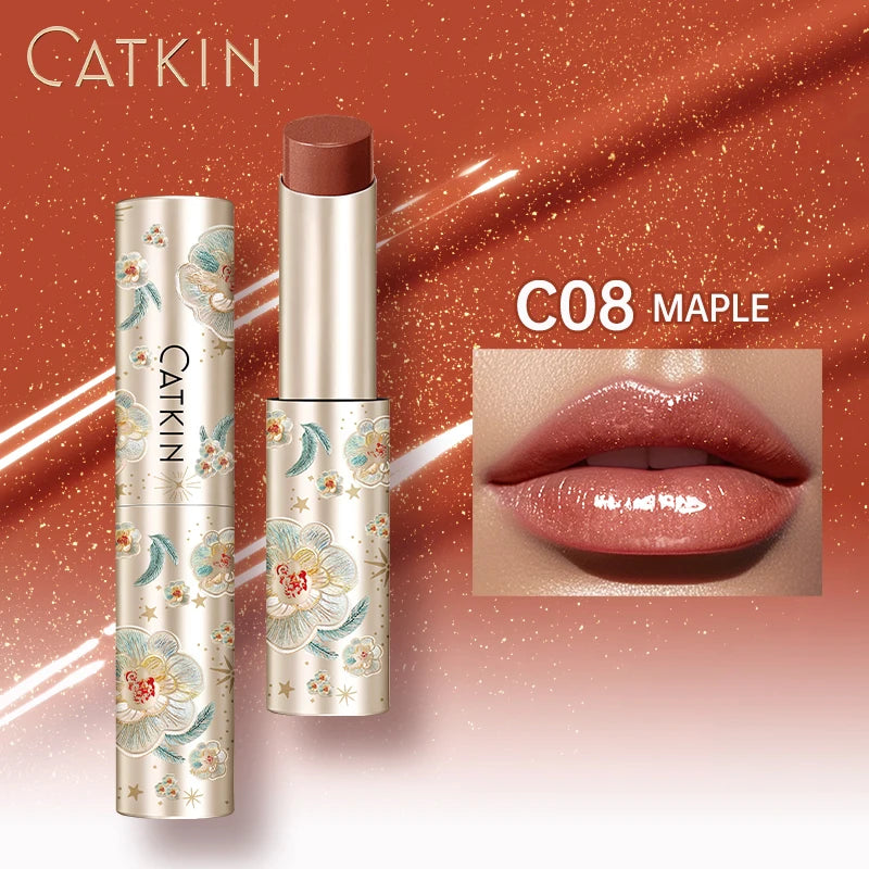 CATKIN Glossy Lip Balm – Hydrating, Nourishing, and Protective Lip Care in 6 Vibrant Shades - Lylamor.com
