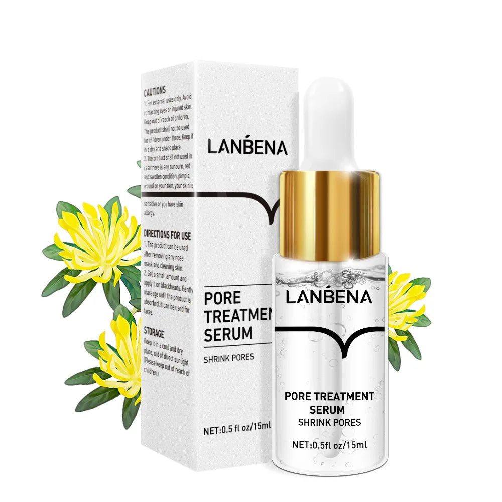 LANBENA Shrink Pore Essence – Blackhead & Acne Treatment Face Serum, 15ml - Lylamor.com