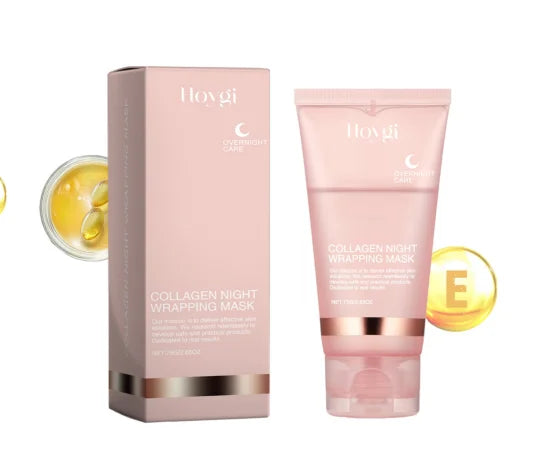 Korean Collagen Overnight Mask - Hydrating Peel-Off Facial Treatment (75ml)