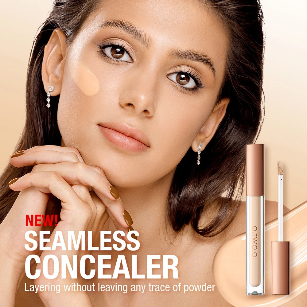 O.TWO.O Concealer Matte Lightweight Waterproof Full Coverage Makeup Base - Lylamor.com