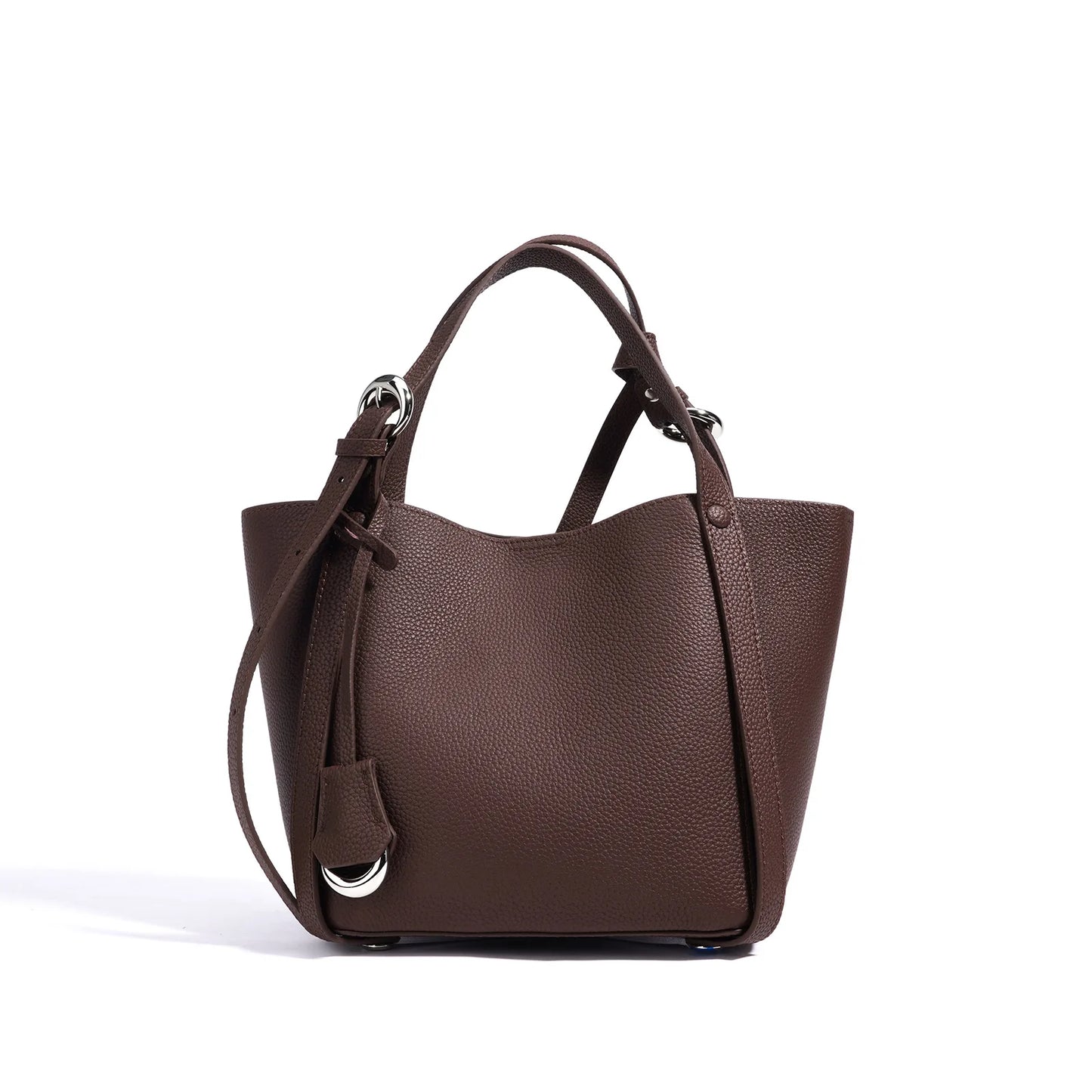 Firmranch Genuine Leather Basket Tote Handbag for Women – Fashion Casual Commuting Purse - Lylamor.com