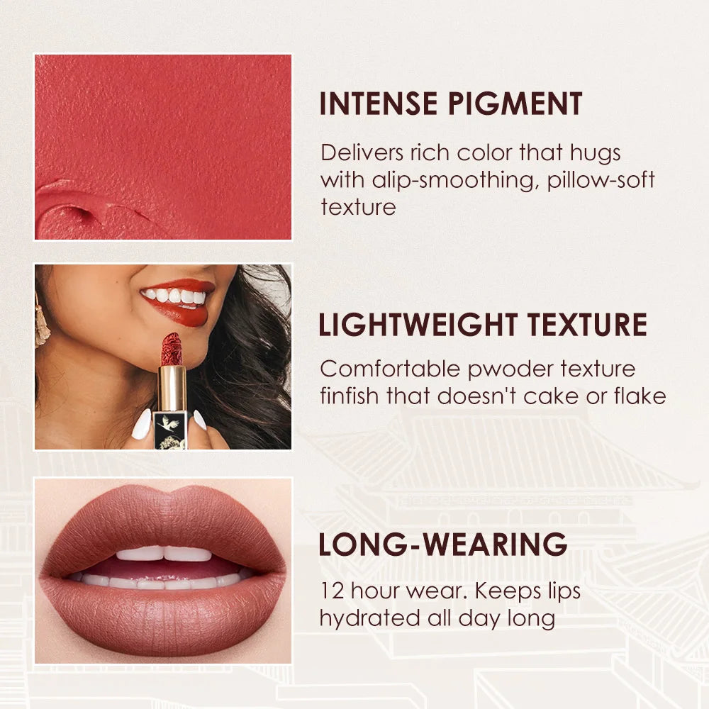 CATKIN Velvet Matte Lipstick – Long Lasting, Hydrating, Smooth & Creamy Texture - Lylamor.com