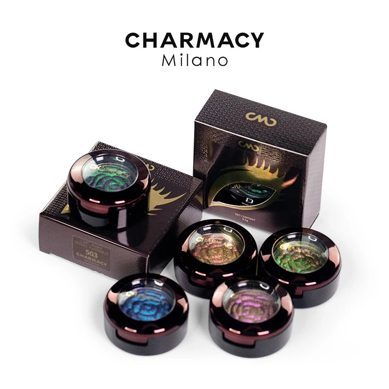 CHARMACY 6 Colors Glitter Chameleon Eyeshadow – Long Lasting Waterproof Shimmer for Women - Lylamor.com