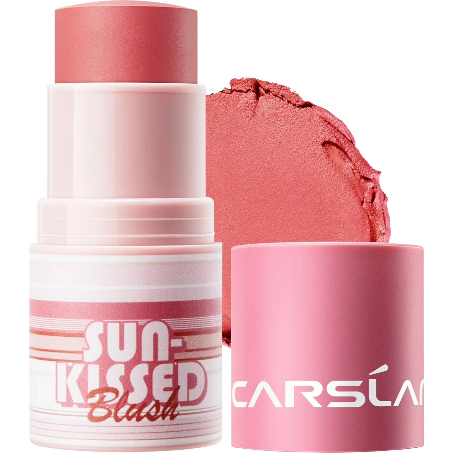 CARSLAN Sun-kissed Blush Stick Vegan Creamy Lightweight Lip & Cheek Makeup - Lylamor.com