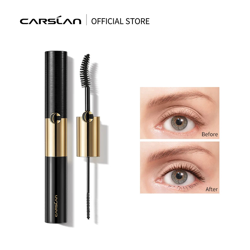 CARSLAN Dual Head 3D Mascara – Curling, Lengthening & Waterproof - Lylamor.com