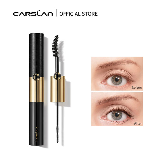 CARSLAN Dual Head 3D Mascara – Curling, Lengthening & Waterproof - Lylamor.com