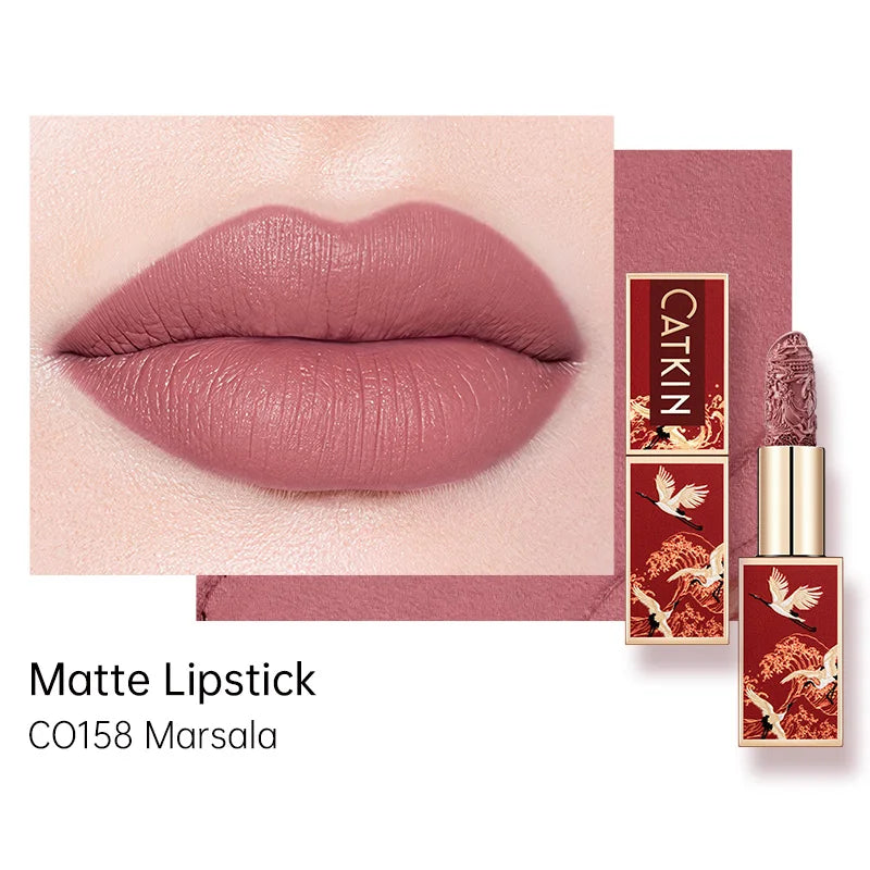 CATKIN Velvet Matte Lipstick – Long Lasting, Hydrating, Smooth & Creamy Texture - Lylamor.com